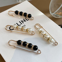 Load image into Gallery viewer, Sweet Pearl Adjustable Waist Button Rhinestone Pin Brooch Pants Skirt Expender Retractable Waistband Expander
