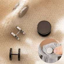 Load image into Gallery viewer, 4Pcs Stainless Steel Spiral Button Seamless Buckle Clip Fixing Buttons fastener For Clothing DIY
