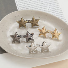 Load image into Gallery viewer, five-pointed Star Shaped Waist Buckle Adjustable Snap Button Retractable Jean Pant Pin No Sewing Waist Tightener Decorative Buttons
