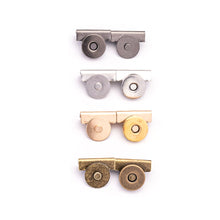 Load image into Gallery viewer, 4 Pairs Magnetic Snap Button No Sewing Bag Hidden Buckle DIY Accessories Free Button Snap
