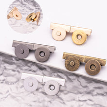 Load image into Gallery viewer, 4 Pairs Magnetic Snap Button No Sewing Bag Hidden Buckle DIY Accessories Free Button Snap
