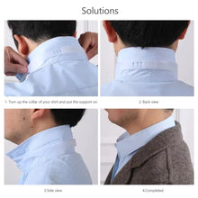 Load image into Gallery viewer, Adjustable Collar Choker Embedded Collar Shirt Collar Support Slick Shirt Stand Collar Tool Clothes Accessory For All Gender
