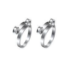 Load image into Gallery viewer, 2Pcs Adjustable Knitting Crochet Loop Ring Thread Wrapped Ring Knitted Yarn Ring Sewing Tools Accessories
