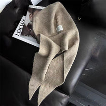 Load image into Gallery viewer, Fashionable Balaclava Solid Color Knitted Hats Scarves Winter Warm Knitted Cap Neck Protection Accessories
