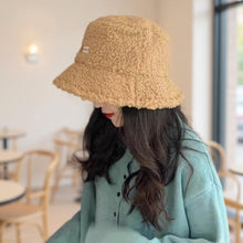 Load image into Gallery viewer, Winter Warm Fleece Bucket Hat Cold Wind Resistant Fashion Fisherman Cap For Men Women
