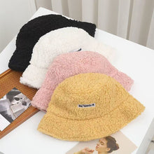 Load image into Gallery viewer, Winter Warm Fleece Bucket Hat Cold Wind Resistant Fashion Fisherman Cap For Men Women
