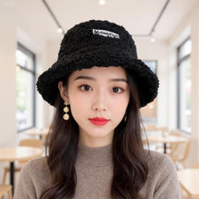 Load image into Gallery viewer, Winter Warm Fleece Bucket Hat Cold Wind Resistant Fashion Fisherman Cap For Men Women
