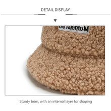 Load image into Gallery viewer, Winter Warm Fleece Bucket Hat Cold Wind Resistant Fashion Fisherman Cap For Men Women
