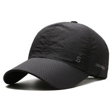 Load image into Gallery viewer, Solid Color Running Cap Outdoor Sport Thin Quick Drying Breathable Baseball Hat Duck Tongue Cap For Men

