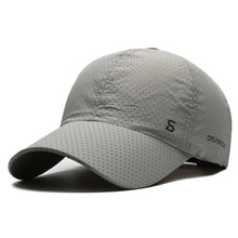 Load image into Gallery viewer, Solid Color Running Cap Outdoor Sport Thin Quick Drying Breathable Baseball Hat Duck Tongue Cap For Men
