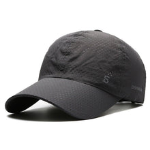 Load image into Gallery viewer, Solid Color Running Cap Outdoor Sport Thin Quick Drying Breathable Baseball Hat Duck Tongue Cap For Men
