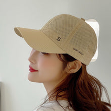 Load image into Gallery viewer, Solid Color Running Cap Outdoor Sport Thin Quick Drying Breathable Baseball Hat Duck Tongue Cap For Men
