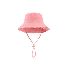 Load image into Gallery viewer, Solid Colored Fisherman Hat Foldable Casual Hat Outdoor Wide Brim Hat Travel Panama Hats Bucket Hat
