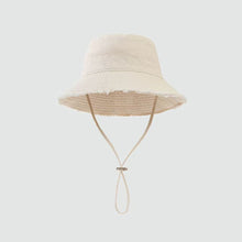 Load image into Gallery viewer, Solid Colored Fisherman Hat Foldable Casual Hat Outdoor Wide Brim Hat Travel Panama Hats Bucket Hat
