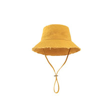 Load image into Gallery viewer, Solid Colored Fisherman Hat Foldable Casual Hat Outdoor Wide Brim Hat Travel Panama Hats Bucket Hat
