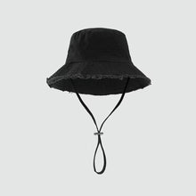 Load image into Gallery viewer, Solid Colored Fisherman Hat Foldable Casual Hat Outdoor Wide Brim Hat Travel Panama Hats Bucket Hat
