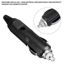 Load image into Gallery viewer, 12V 24V Car Interior Cigarette Lighter Plug Male LED Socket Plug Connector Adapter Car Cigarette Lighter Accessories
