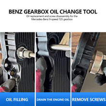Load image into Gallery viewer, Transmission Oil Filler Tool Kit Oil Change Tools Change Transmission Oil Filling Tool For Mercedes Benz 725.0 9-Speed for 9G-Tronic
