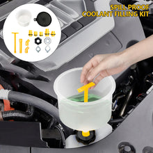 Load image into Gallery viewer, 15Pcs/Set Car Leakproof Coolant Funnel Fit Spill Proof Coolant Filling Kit Universal for Vehicles Plastic Filling Funnel Spout Pour Oil Tool
