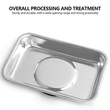 Load image into Gallery viewer, Magnetic Metal Car Repair Tray Screw Ganizer Tool Holder Storage Box Toolbox Container Durable Quality Parts Keeper Workbench Accessory
