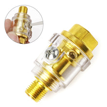 Load image into Gallery viewer, 1/4"NPT Automatic Lubrication Mini In-Line Oiler Lubricator for Pneumatic Tool Air Compressor Pipe Repair Air Tool
