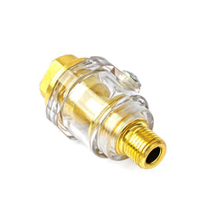 Load image into Gallery viewer, 1/4"NPT Automatic Lubrication Mini In-Line Oiler Lubricator for Pneumatic Tool Air Compressor Pipe Repair Air Tool
