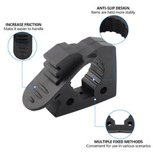 Load image into Gallery viewer, Car Clamps Quick Release Mounting Clamps 30-40mm Rubber for Off Road Truck Trailer RV Boat Accessories Mounting Tools
