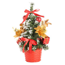 Load image into Gallery viewer, Mini 20/30/40cm Artificial Christmas Tree Table Ornament With Balls New Year Gift Christmas Decoration For Home
