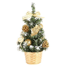 Load image into Gallery viewer, Mini 20/30/40cm Artificial Christmas Tree Table Ornament With Balls New Year Gift Christmas Decoration For Home
