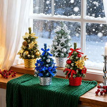 Load image into Gallery viewer, Mini 20/30/40cm Artificial Christmas Tree Table Ornament With Balls New Year Gift Christmas Decoration For Home
