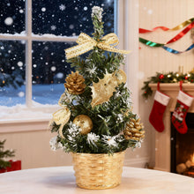 Load image into Gallery viewer, Mini 20/30/40cm Artificial Christmas Tree Table Ornament With Balls New Year Gift Christmas Decoration For Home
