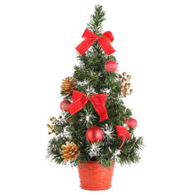 Load image into Gallery viewer, Mini 20/30/40cm Artificial Christmas Tree Table Ornament With Balls New Year Gift Christmas Decoration For Home
