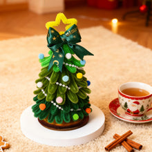 Load image into Gallery viewer, 18/20cm DIY Twist Stick Christmas Tree Mini DIY Tree Kit Twisted Xmas Tree Ornaments Table Top Figurine for Home Party Wedding Decor

