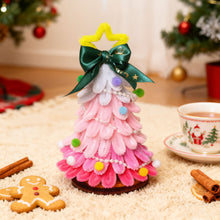 Load image into Gallery viewer, 18/20cm DIY Twist Stick Christmas Tree Mini DIY Tree Kit Twisted Xmas Tree Ornaments Table Top Figurine for Home Party Wedding Decor
