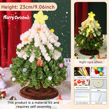 Load image into Gallery viewer, DIY Twist Stick Christmas Tree Mini DIY Tree Kit Twisted Xmas Tree Ornaments Table Top Figurine for Home Party Wedding Decor
