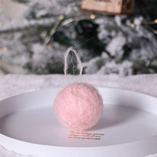 Load image into Gallery viewer, Christmas Tree Decorations Small Wool Felt Ball Handmade Felt Ball Garlands Hanging Pendant Decor

