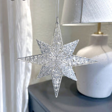 Load image into Gallery viewer, Crystal Christmas Tree Pendant Xmas Transparent Ice Hanging Snowflake Natal Ornament New Year Home Windown Decoration
