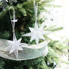 Load image into Gallery viewer, Crystal Christmas Tree Pendant Xmas Transparent Ice Hanging Snowflake Natal Ornament New Year Home Windown Decoration
