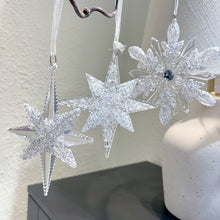 Load image into Gallery viewer, Crystal Christmas Tree Pendant Xmas Transparent Ice Hanging Snowflake Natal Ornament New Year Home Windown Decoration
