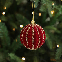 Load image into Gallery viewer, 1PCS 8cm Christmas Ball Ornaments Xmas Tree Hanging Pendants Home Party Decor New Year Noel Navidad
