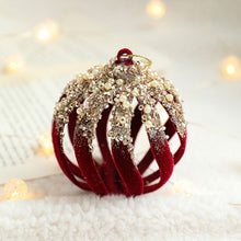 Load image into Gallery viewer, 1PCS 8cm Christmas Ball Ornaments Xmas Tree Hanging Pendants Home Party Decor New Year Noel Navidad
