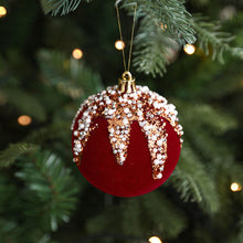Load image into Gallery viewer, 1PCS 8cm Christmas Ball Ornaments Xmas Tree Hanging Pendants Home Party Decor New Year Noel Navidad
