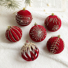 Load image into Gallery viewer, 1PCS 8cm Christmas Ball Ornaments Xmas Tree Hanging Pendants Home Party Decor New Year Noel Navidad
