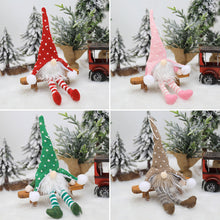 Load image into Gallery viewer, 1Pc Glowing Gnome Christmas Decorations Faceless Dolls Christmas Decoration for Home Christmas Ornaments Navidad New Year

