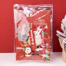 Load image into Gallery viewer, Christmas Gifts for Kids Stationery set Party Favor Pencil Notebook Keychain Xmas School Goodie Bag Carnival Supplies
