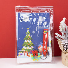 Load image into Gallery viewer, Christmas Gifts for Kids Stationery set Party Favor Pencil Notebook Keychain Xmas School Goodie Bag Carnival Supplies
