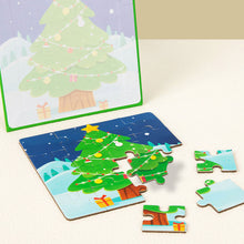 Load image into Gallery viewer, Christmas Magnetic Puzzle for Kids Game Early Learning Education Toys Santa Snowman Puzzle for Kids Xmas Stocking Stuffer Gift Bag Filler
