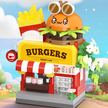 Load image into Gallery viewer, Microparticle City Street View Building Blocks Shop Decoration Gifts for Boys and Girls Assembling Building Blocks Toys
