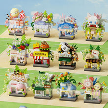 Load image into Gallery viewer, Microparticle City Street View Building Blocks Shop Decoration Gifts for Boys and Girls Assembling Building Blocks Toys
