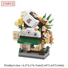 Load image into Gallery viewer, Microparticle City Street View Building Blocks Shop Decoration Gifts for Boys and Girls Assembling Building Blocks Toys
